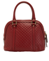 Microguccissima Dome Bag, &pound;550, Handbags, Red, Leather, Back view
